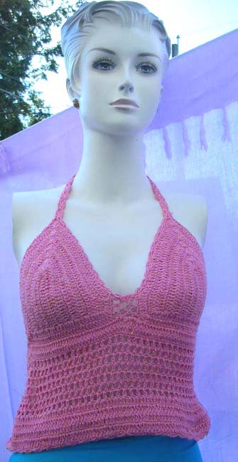 Womens beach apparel manufacturing exchange warehouse supplies beaded crochet summer top with fashion sequin  and lingerie styled back