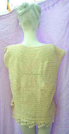 Ladies summer clothing retail exchange distributor imports Elegant fashion cardigan in crochet  V-neck. Reversible