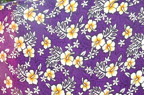 Fashion spring sarong with hibiscus flower theme by online trendy clothing factory company