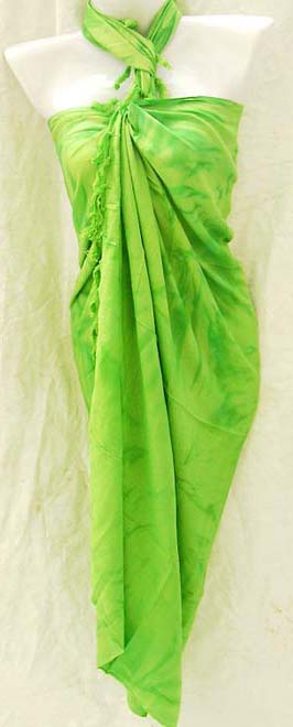 Beauty wear outlet store express exports indonesian tie dye fashion wrap around dress