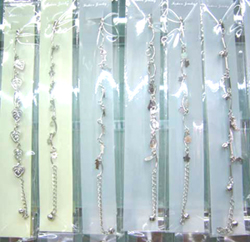 anklet jewelry wholesale- fashion anklets with assorted charm design