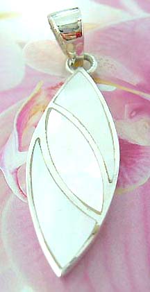 Sterling silver earring in carved-out flower frame  with a mini flower pattern suspended in middle                      