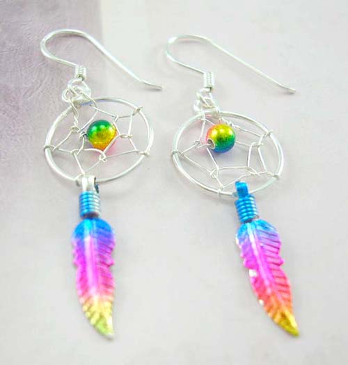 Trendy dream catcher jewelry design wholesale supply sterling silver