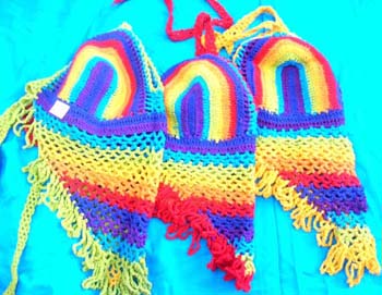 Belly dance supplier wholesale summer beach ladies fashion dance crochet top 