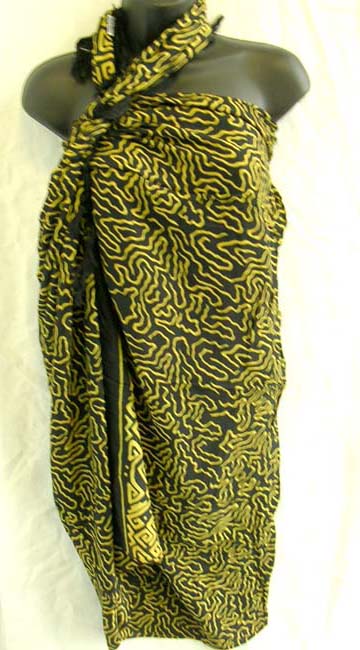Womens fashion factory supplies artist inspired designed batik swim wear shawl