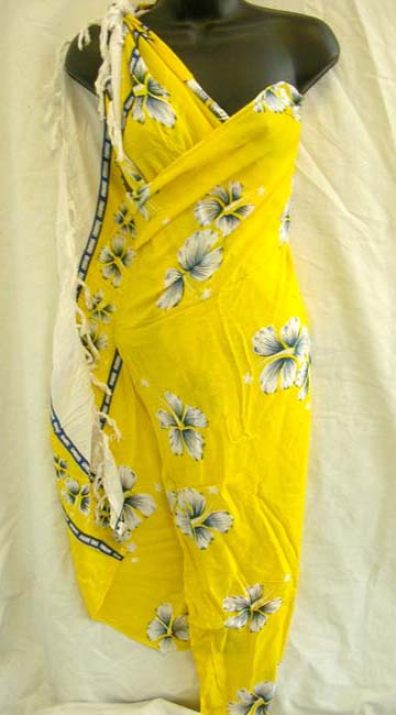 B2b trade clothing manufacturer imports hibiscus flower motif balinese fashion sarong wrap 