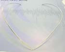 Gift for silver neck hook shopping wholesaler supply sterling silver flat neck hook in heart shape design