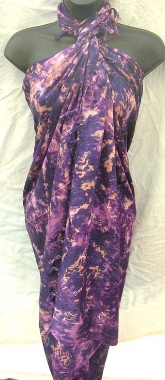 Resort leisure wear boutique store manufactures rayon sarong cover up