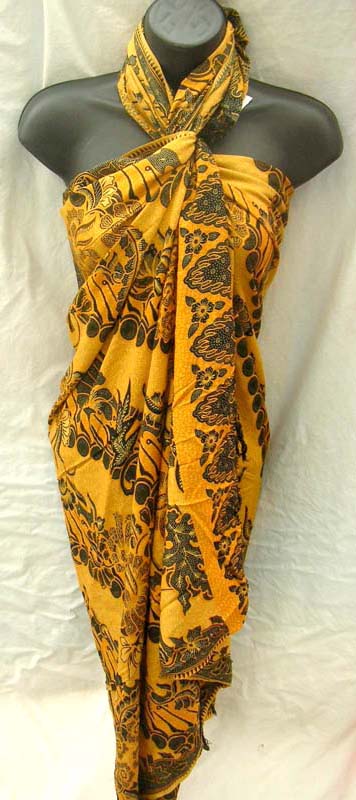 Indonesian export supply company sells garden party dress wraps