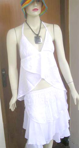 Wholeale apparel items manufacturing of lady's and women's clothing supplier wholesale summer mini kilt set