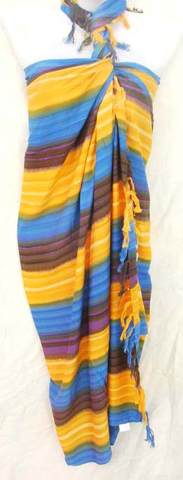 Wholesale sarong gallery shopping imports indonesian stripped balinese swimsuit cover up
