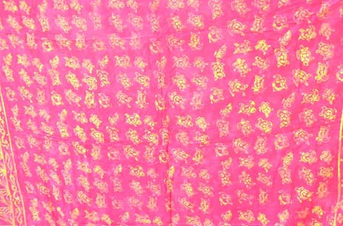 Exotic fashion appreal supply dealer imports handcrafted vacation pareo wrap with decorative pattern