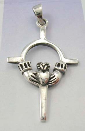 Shop for Claddagh gift wholesale supplier, sterling silver claddagh pendant 