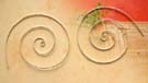 Distinctive fashion design inspired shape wholesale - 925 stamped sterling silver spiral circle earrlings 