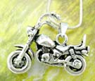 Modern jewelry trends fashion wholesale supply motorcycle sterling silver pendant 